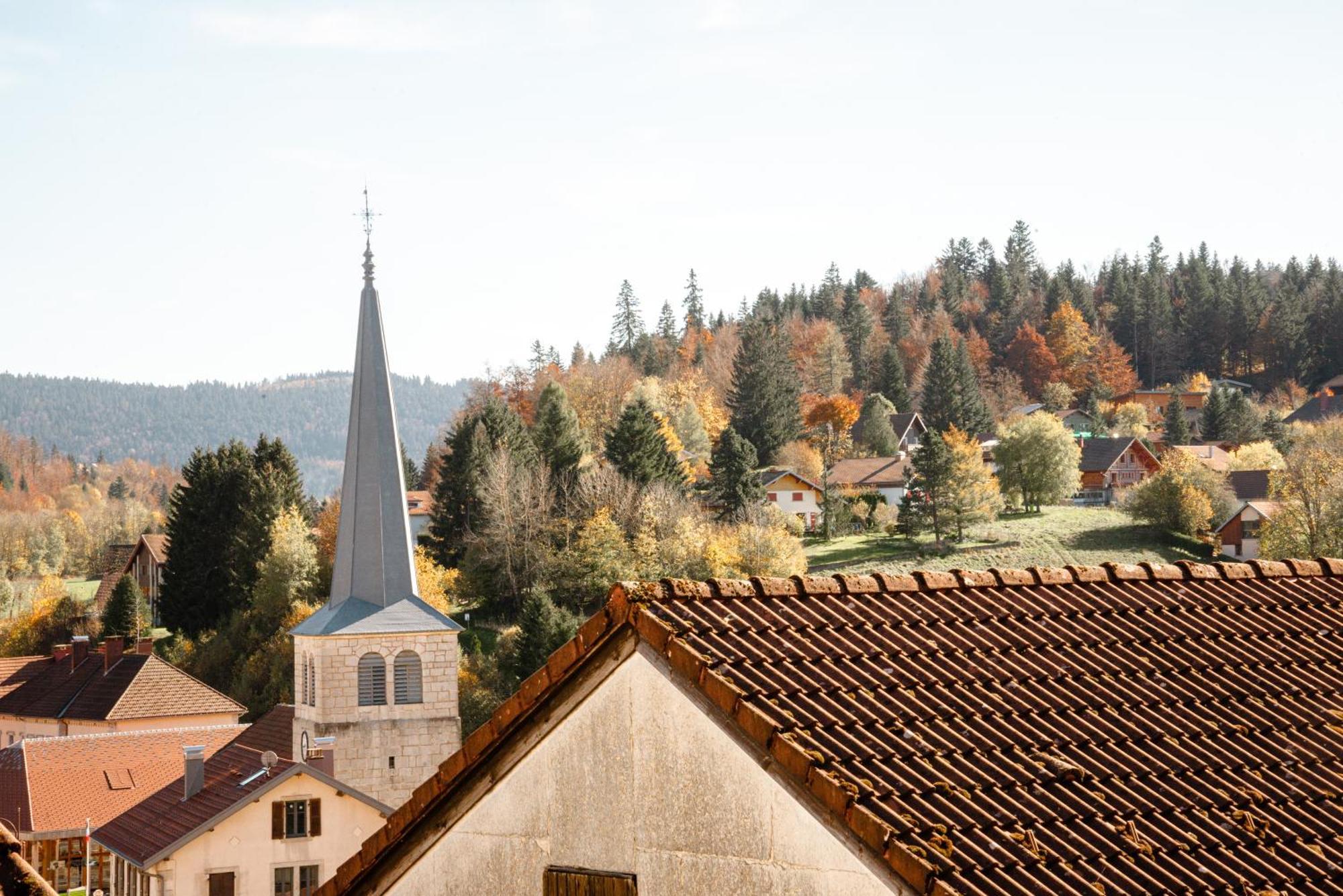 Terrasse Des Monts - Duplex Independant De Charme Lägenhet Les Hopitaux-Neufs Exteriör bild